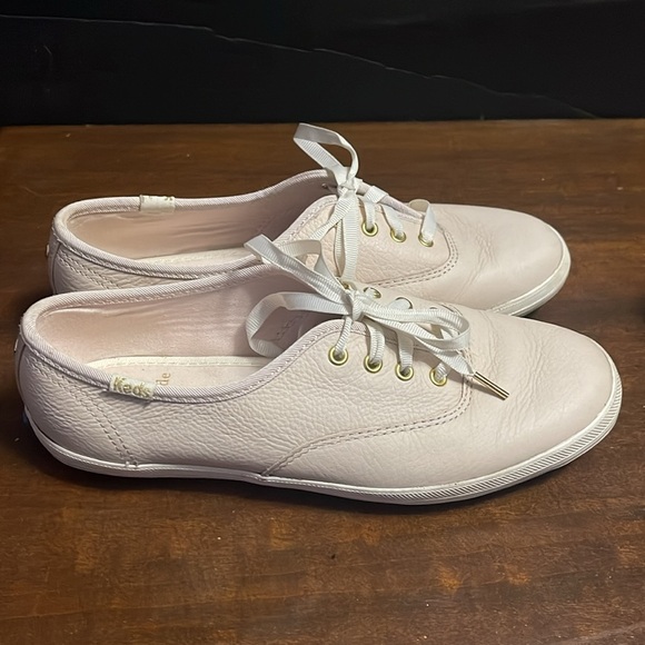 Kate Spade leather Keds soft pink - Picture 2 of 6